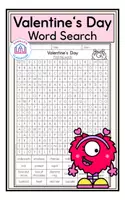 anteprima - Esercizi - Valentine's Day - Word Search - Pagina di copertina