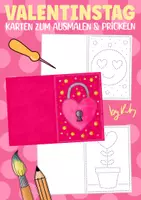 Vorschau - Arbeitsblätter - Valentinstag Karten zum Prickeln & Ausmalen - Kunstidee im Februar - Deckblatt