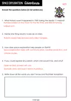 Vorschau - Arbeitsblätter - Reading Comprehension - Space Exploration Adventures - Seite 3
