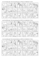 Vorschau - Arbeitsblätter - Rechenspaziergang schriftliche Multiplikation (Tiere) - Seite 2