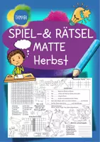 Vorschau - Mal- und Bastelvorlagen - Deutsch - DaZ/DaF: Spiel- & Rätselmatte Wortschatz "Herbst" | daz/daf spiele | daz daf grundschule | Wortschatz nach Themen | Aufgaben für Schnelle | Ich bin fertig Aufgaben | Lückenfüller - Deckblatt