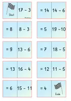 Vorschau - Spiele - Mathe Dominos ZR20 mit und ohne ZÜ - Freiarbeit - Seite 2