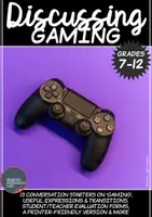 Vorschau - Arbeitsblätter - Gaming: Class Discussions and Debates - Seite 1