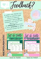Vorschau - Arbeitsblätter - Set de table: Le Carnaval - Seite 2