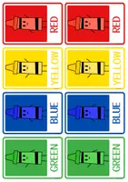 Vista previa - Juegos / Gamificación - The Colors (Flashcards+Memory+Bingo+Crayons) - página 2