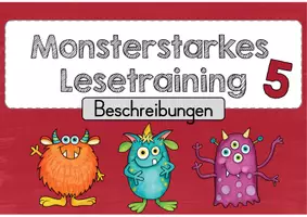 Vorschau - Arbeitsblätter - Monsterstarkes Lesetraining KOMPLETT-PAKET - Seite 2