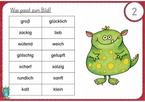 Vorschau - Arbeitsblätter - Monsterstarkes Lesetraining 5 - Beschreibungen - Seite 3