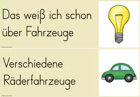 Vorschau - Unterrichtsreihen - Fahrzeuge bauen - Reihentransparenz Klasse 1 - 2 - Seite 2