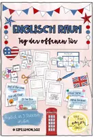 Vorschau - Stationenlernen - Tag der offenen Tür / Schnuppernachmittag Englisch - Deckblatt