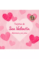 Vista previa - Hojas de trabajo - 💌TARJETAS FELICITACIÓN SAN VALENTÍN💗 - página 1