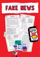 Vorschau - Arbeitsblätter - Fake News DaZ Leseverstehen Deutsch Lesen und verstehen Lesetext mit Fragen und Lösungen - Deckblatt