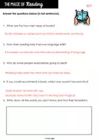 Vorschau - Arbeitsblätter - Reading Comprehension - The Magic of Reading - Seite 3