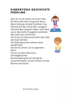 Vorschau - Spiele - Kinderyoga Geschiche Frühling - Seite 1