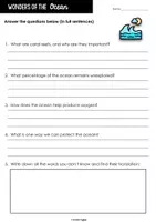 Vorschau - Arbeitsblätter - Materialpaket - Reading Comprehensions Grades 7 and 8 - Seite 2