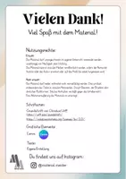 Vorschau - Arbeitsblätter - Goldene Regel: Ziel der Woche Karten - Seite 2