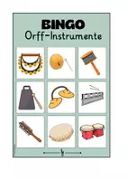 Vorschau - Spiele - Orff Instrumente Bingo – Lernspiel 30 Spieler - Seite 3