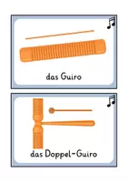 Vorschau - Präsentationen/Tafelbilder - Orff-Instrumente Bildkarten – Tafelmaterial - Seite 3