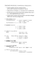 Vorschau - Arbeitsblätter - LATEIN: Perfekt-Bildung Eine (wirklich) kompakte Übersicht - Seite 1