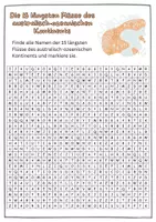 Vorschau - Stationenlernen - Länder in Australien und Ozeanien - Suchsel - Wortsuchrätsel DAF DAZ DFU - Seite 3