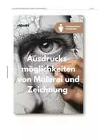 Vorschau - Unterrichtsreihen - Ausdrucksmöglichkeiten von Malerei und Zeichnung - Unterrichtsreihe - Seite 1