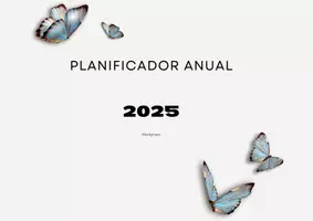Vista previa - Para docentes: organización, planificación y formación - Planificador anual de Mariposas - Portada