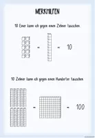 Vorschau - Fördermaterial/Inklusion - Merkblätter: Zahlenraum 1000 - Seite 3