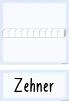 Vorschau - Mal- und Bastelvorlagen - Tafelmaterial: Zahlenraum 1000 - Seite 2