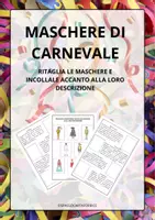 anteprima - Clipart / Immagini originali - MASCHERE DI CARNEVALE taglia e incolla - Pagina di copertina