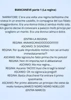 anteprima - Programmi scolastici / Materiali per docenti - Copione teatrale di BIANCANEVE IN CHIAVE MODERNA - Pagina 1