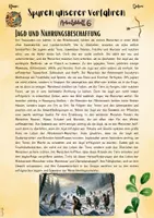 Vorschau - Unterrichtsreihen - Spuren unserer Vorfahren: Jagd und Nahrungsbeschaffung (5. & 6. Klasse Weltkunde | Biologie | Ethik | Geschichte) - Seite 1