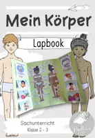 Vorschau - Mal- und Bastelvorlagen - Lapbook "Mein Körper" | Organe und Sinne - Deckblatt