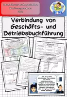 Vorschau - Stundenentwürfe - Die Verbindung von Geschäfts- und Betriebsbuchführung BwR 10 II Lehrplan Plus - Deckblatt