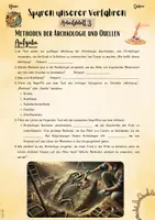 Vorschau - Unterrichtsreihen - Spuren unserer Vorfahren: Methoden der Archäologie und Quellen (5. & 6. Klasse Weltkunde | Biologie | Ethik | Geschichte) - Seite 2