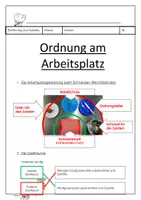 Vorschau - Arbeitsblätter - Arbeitsplatzgestaltung Schneiden - Ernährung und Soziales ES - Seite 3