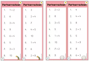 Vorschau - Spiele - Partnerrechnen Addition ZR 10 - Seite 3