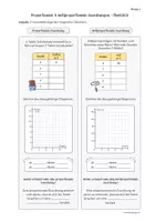 Vorschau - Arbeitsblätter - Proportionale und antiproportionale ZUORDNUNGEN - Seite 1