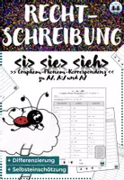 Vorschau - Arbeitsblätter - Rechtschreibung - i, ie, ieh | /i/ /i:/ /ɪ/ - Deckblatt