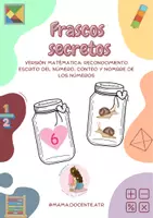Vista previa - Juegos / Gamificación - Frascos secretos (Versión números) INFANTIL - Portada