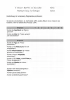 Vorschau - Stundenentwürfe - Materialpaket - Beschreiben/Beschreibung - 3. - 5. Klasse Deutsch - Seite 1