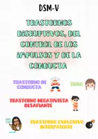 Vista previa - Refuerzo / NEE / Materiales de apoyo - Esquemas de Trastornos disruptivos, del control de los impulsos y de la conducta - página 1