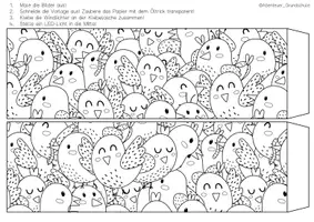 Vorschau - Mal- und Bastelvorlagen - Windlichter Ostern - Frühling basteln - Seite 3
