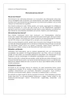 Vorschau - Stundenentwürfe - Informationen und Bewegung - Internet und Webentwicklung - Seite 1