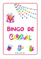 Vista previa - Juegos / Gamificación - BINGO DE VOCABULARIO DE CARNAVAL - Portada