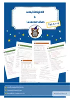 Vorschau - Arbeitsblätter - Leseflüssigkeit und Leseverstehen bei Dyslexie fördern 2 - Deckblatt