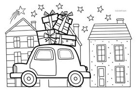Vorschau - Mal- und Bastelvorlagen - Ausmalbilder - Weihnachten - Seite 3