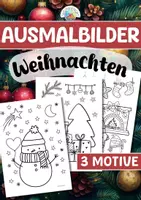 Vorschau - Mal- und Bastelvorlagen - Ausmalbilder - Weihnachten - Deckblatt