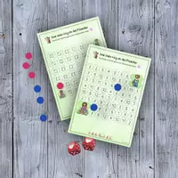 Vorschau - Spiele - 🐰Ostern Würfelspiel Zahlenweg ZR 1-6 & 1-12 - Deckblatt