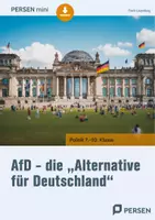 Vorschau - Arbeitsblätter - AfD - die „Alternative für Deutschland" - Deckblatt