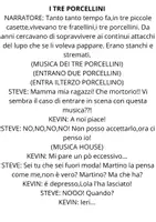 anteprima - Programmi scolastici / Materiali per docenti - Uso didattico di "I Tre Porcellini in chiave moderna" - Pagina 1