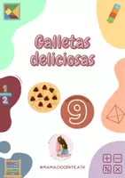 Vista previa - Juegos / Gamificación - Juego matemático para niños "Galletas deliciosas" - Portada